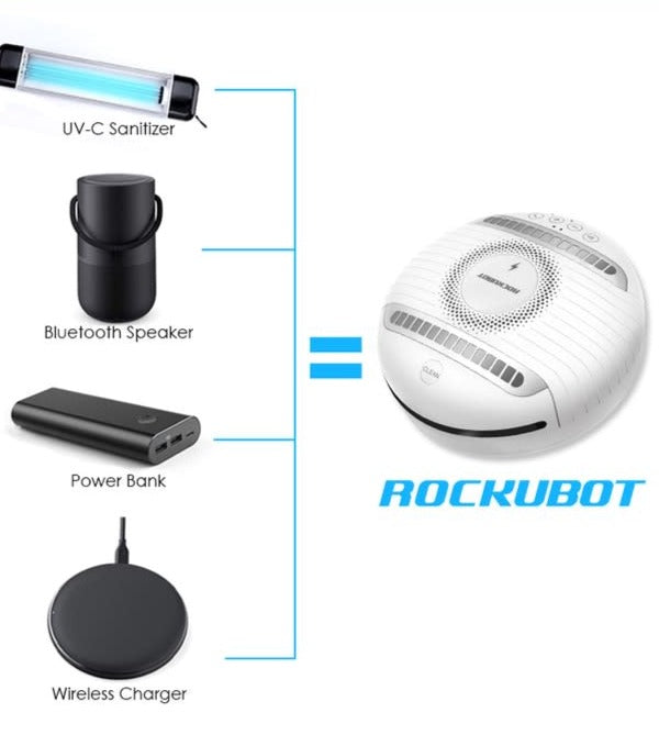 ROCKUBOT - UVC Sterilizing Music Playing ROBOT - SEO Optimizer Test